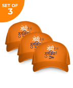 Modi Hai To Mumkin Hai Caps - Set of 3