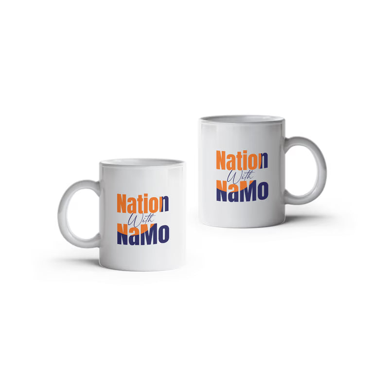 Set of 2 - Nation with Namo Mugs