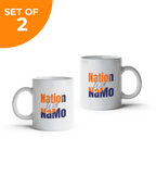 Set of 2 - Nation with Namo Mugs