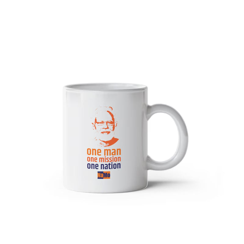 Set of 2 - One Man One Mission One Nation Mugs
