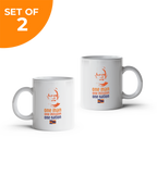 Set of 2 - One Man One Mission One Nation Mugs